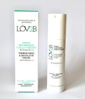 LOV2B Cuello & Escote Reafirmante. Reduce las arrugas, disminuye la flacidez, unifica el tono de la piel del escote e ilumina. Con 6 activos biotecnológicos de última generación (células madre, EGF, Péptidos biomiméticos y activadores mitocondriales). - details 0