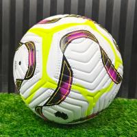 Balón De Fútbol De Cuero Sintético Premium Tamaño 5 Diseño Continuo Para Mejor Rendimiento Y Durabilidad Ideal Para Partidos De Adultos - details 1