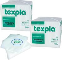 Gasas No Esteril TNT Plegada 10x10 cm - Pack 200 Unidades, Gasa para Tatuaje, Belleza, Manicura, Maquillaje, limpieza Bebé, Desmaquillante, Mascota. Pack de gasas no estériles TNT 10x10 Tiritas y Vendas - details 2