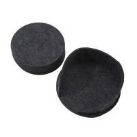 10pcs Coasters Redondos De Terciopelo Para Mesa De Comedor Protector Antigolpes Resistente Al Calor Para Taza De Café Y Té Tapete Para Vaso De Cocina Accesorios - details 11