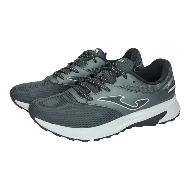 Deportivos marca JOMA para hombre en color gris. Zapatillas deportivas JOMA META gris para hombre con malla transpirable y suela amortiguada - 1