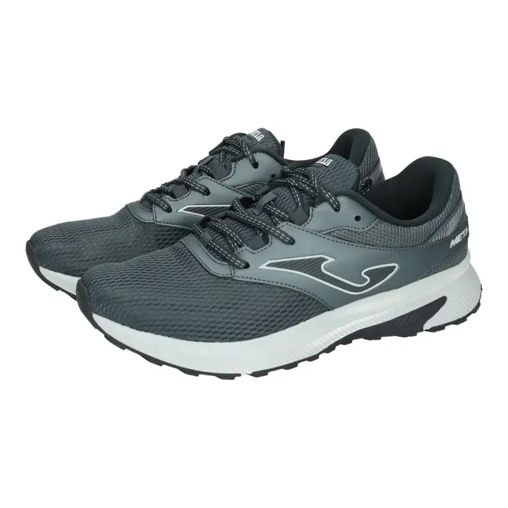 Deportivos marca JOMA para hombre en color gris. Zapatillas deportivas JOMA META gris para hombre con malla transpirable y suela amortiguada - 1