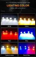 Luz De Señalización De Emergencia LED Águila 4 En 1 Para Coche Moto 12V Con Control Remoto Inalámbrico Luz Diurna Universal Para Camiones Y Motocicletas - details 5