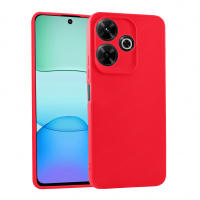 Funda + Protector Cristal Vidrio Templado Opcional Compatible Con XIOMI POCO M6 4G Proteccion 3D Cubre Cámara, Carcasa, Gel TPU Silicona Suave Mate, Color Negro Azul Rojo Rosa Morado, Ajuste Perfecto, Acceso Conector Carga Auricular, Meloenvias mle26 - details 3