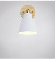 Nordic Wall light Indoor DIY E27 Wooden 6 Colors EU/UL Plug 350° Wall lamps For Living room Bedroom Aisle Sconce Fixtures Decov - details 14