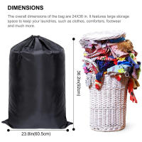 Mochila Grande Con Cordón Ajustable Impermeable Para Viajes Y Camping Bolsa De Almacenamiento Espaciosa Para Ropa - details 6