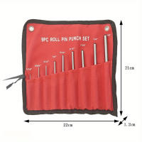 Kit De Herramientas De Martillo 9 Piezas Set De Clavos Redondos De Acero Y Punzón Hueco Para Profesionales Comienzo De Herramientas De Chispa - details 2