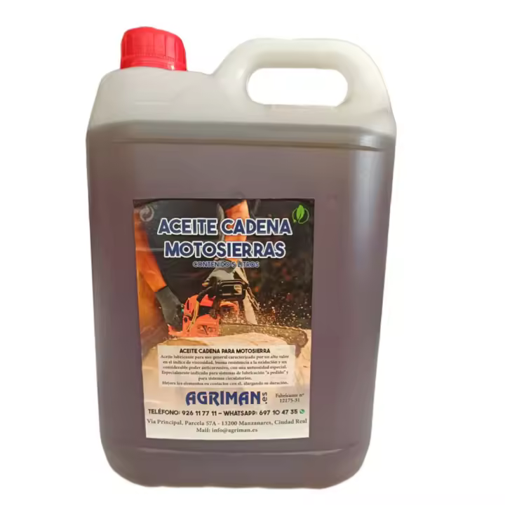 ACEITE CADENA ESPECIAL MOTOSIERRAS CONTENIDO: 5LT - 1