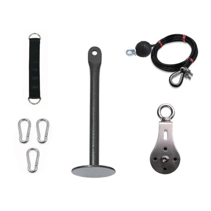Máquina De Entrenamiento De Brazo Elevable DIY Ajustable Y Rotativa Para Gimnasio Accesorios Deportivos Silenciosa Y Conveniente Para Manos Y Muñecas - 1