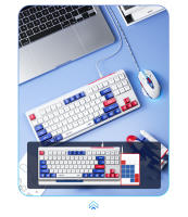 Teclado Inphic RGB De Cable 26 Teclas Libre De Conflictos Estilo Mecánico 87 Teclas Interface Type-C Teclado Portátil Con Botón Mudo Para Juego Y Oficina - details 5