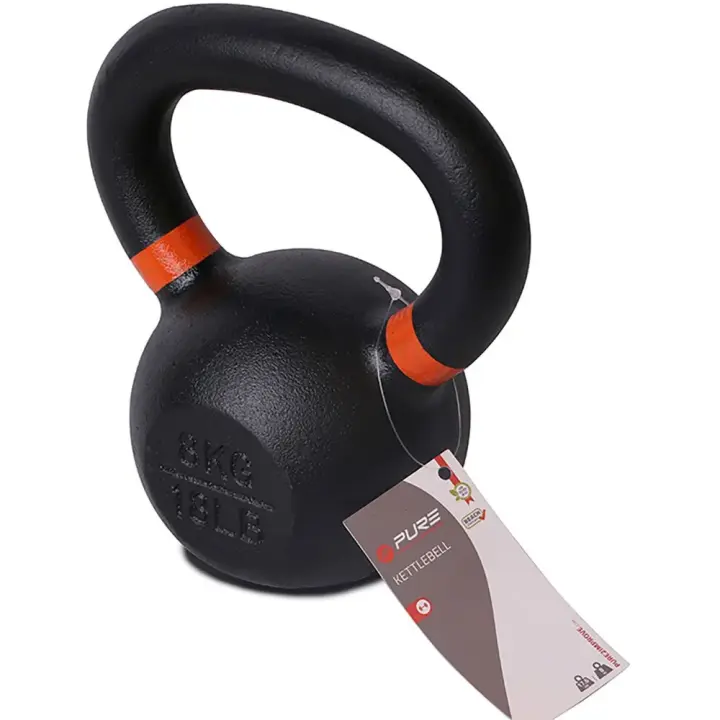 Pure2improve Kettlebell Hierro Fundido 8kg - 1