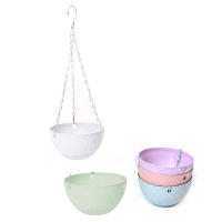 Macetas Colgantes Para Balcón En Imitación De Rotura Tejido Rattan Soporte Para Plantas Decoración De Jardín Y Interior - details 4