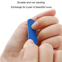100 Pcs Archos De Uñas De Madera Doble Lado Mini Archos De Uñas Desechables Colores Sandpaper De Papel De Hierro Herramientas De Pulido Y Polvo Para Manicura - details 5