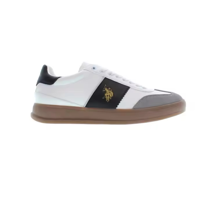 SNEAKER DE HOMBRE U.S. POLO ASSN. BLANCO Y NEGRO - 1