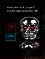 Kit De Aseo Eléctrico 4 En 1 Para Hombres Cepillo De Barba Recargable Con 5 Cuchillas Rotativas Afeitadora Para Cabeza Nariz Orejas Y Barba - details 9
