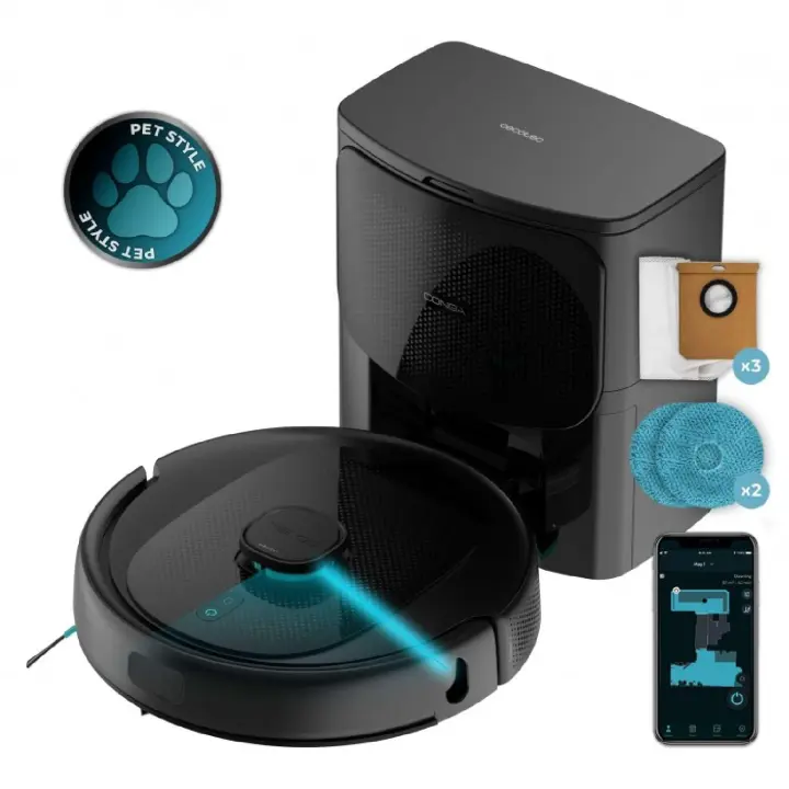 Cecotec Robot Aspirador Conga 9590 Spin Revolution Ultra Power Home - 1