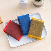 Esponja De Cocina Duradera Con Alambre De Acero Inoxidable Herramienta Útil Para Limpieza Y Desinfección Tamaño 13x8.5x2cm - details 1
