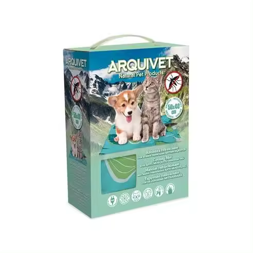 Alfombra Refrescante ANTIMOSQUITOS para Perros y Gatos - 50 x 40 cm - 1
