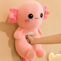 Almohada De Peluche Axolotl Lindo Juguete De Peluche Para Decoración Del Hogar Material Suave Adecuado Para Niños De 0-3Años - details 0