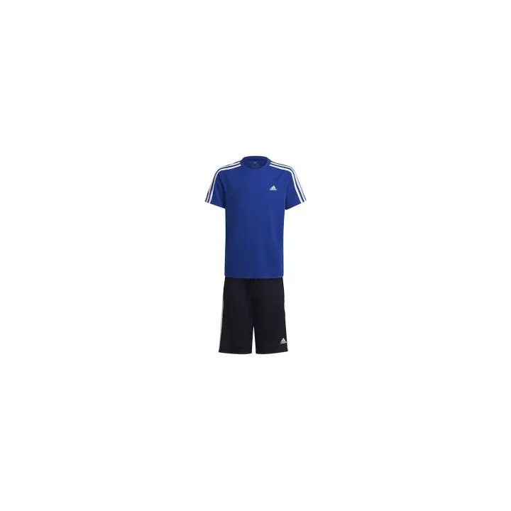 ADIDAS CONJUNTO  ADIDAS (HE9343) AZUL, NEGRO Y BLANCO - 1