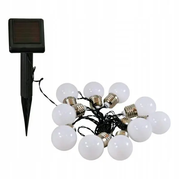 Volteno lampka solarowa wisząca plastik - 1