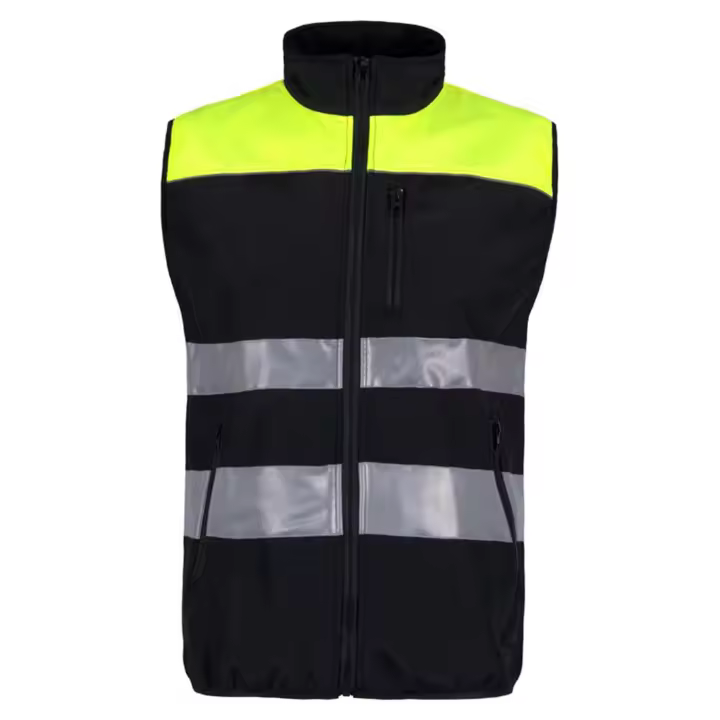 Chaleco Workteam Softshell Alta Visibilidad - 1