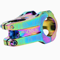 Alta Calidad Manillar De Bicicleta De Aluminio Aleación 28.6MM 31.8MM Riser 45MM Corto 0 Grados CNC Accesorios De Bicicleta 145g - details 7