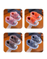 Chupines De Algodón Para Niños Y Niñas Con Diseño De Dibujos Animados Calor Para Interior Y Exterior Invierno Antideslizantes Tallas Para 3-12 Años - details 3