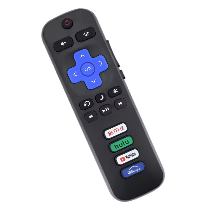 Control remoto de TV, compatible con el control remoto TCL para televisores inteligentes de la serie Roku TV - 1