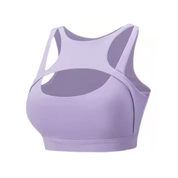Sujetador De Deporte Para Mujer Fitness Impacto Alto Shockproof Push up Hollow Sexy Top De Yoga Workout Ropa Deportiva - 1