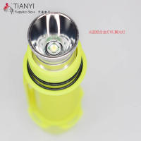 Luz De Buceo Recargable Super Brillante IPX8 Impermeable 3 Modoslampara Submarina LED Aluminio Amarilla 3800 Lumen T6 - details 9