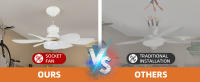 Socket Fan Light