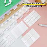 Etiquetas Transparentes Blancas Para Indexadores 40/80/160 Páginas Etiquetas Adhesivas Para DIY Oficina Y Escuela Suministros - details 3