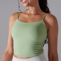 Top De Yoga Para Mujer Fitness Deportivo Push up Cómodo Reversible Brocado Top De Deporte Crop Top Para Gimnasio Y Running - details 40
