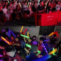 1-5pcs LED Foam Glow Sticks Batones De Brillo RGB Juguete De Luces Nocturnas Para Fiestas Y Bodas Suministros De Iluminación - details 7