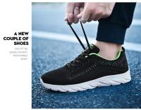 Zapatos De Correr Para Hombre Casual Transpirables Talla 39-46 Zapatillas De Tenis Ligeros Para Exteriores Y Caminar Con Cordones Mesh - details 14