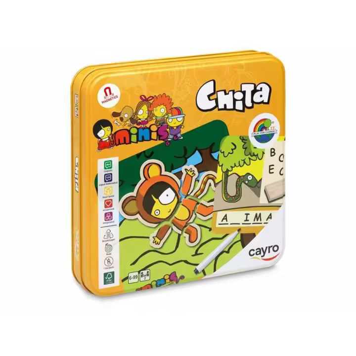 Juego Educación Infantil Cayro Chita 19 x 19 x 3,5 cm 8 Piezas - 1