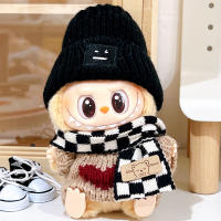 Ropa De Peluche Labubu Para Bebé 17cm Accesorios De Anime Lindo Y Moderno Traje De Hoodie Para Regalo De Navidad Unisex - details 26
