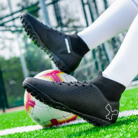 Zapatos De Fútbol Para Hombres Calidad Duradera Zapatillas De Entrenamiento Futsal Para Niños Y Niñas Ligeros Y Transpirables Con Técnica Flywire Suela De Goma Adecuados Para Hierba Y Outdoor - details 12