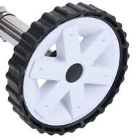 vidaXL Enrollacobertor para piscinas con base de acero inoxidable - details 4