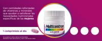 Multicentrum Mujer 50+ Complemento Alimenticio Multivitamínico y Multimineral, Con Vitamina C y Zinc; Postmenopausia, Sin Gluten, 90 Comprimidos - details 3