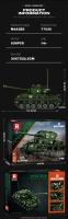 Bloques De Construcción Serie World of Tanks Tiger TOG2 M4 Sherman Tanque Blindado Pesado Para Niños Juguetes Educativos Regalo De Cumpleaños Y Navidad - details 4