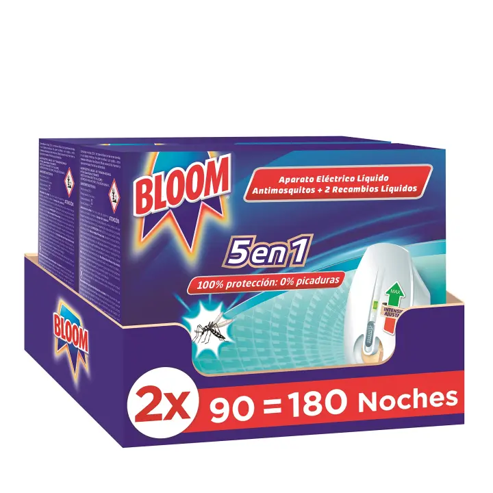Insecticida Eléctrico Bloom Doble Eficacia - 1