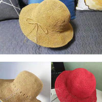 Yarn De Paja Raffia 100g Para Tejer Gorras Y Bolsas En Verano Hecho a Mano Eco-amigable Para Manualidades Crocheting - details 1