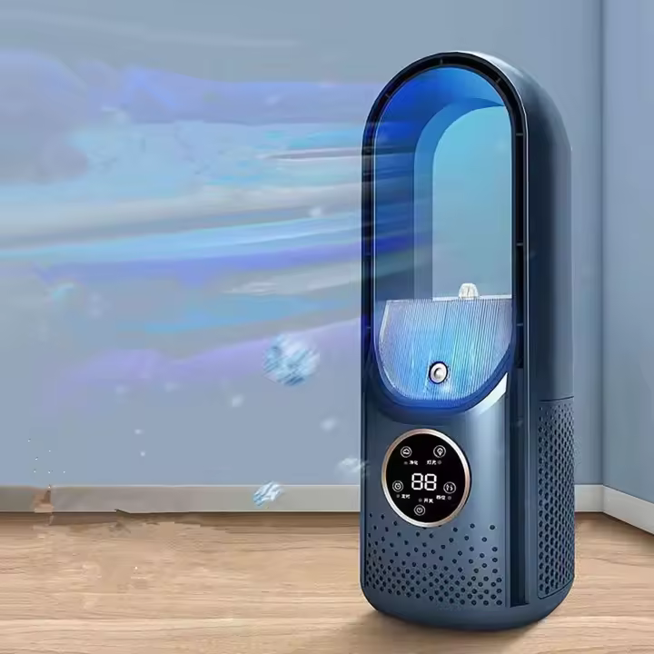 Ventilador Portátil de Aire Acondicionado y Pulverización USB - 1