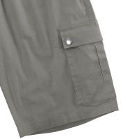 Pantalones cortos de trabajo multibolsillos estilo americano para hombre, informales, ajustados, con cordón, de verano - details 25