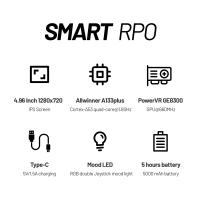 Trimui Smart Pro Retro consola de juegos portátil compatible con Bluetooth auriculares sistema de juegos 4,96 pulgadas regalo para niños adultos - details 0