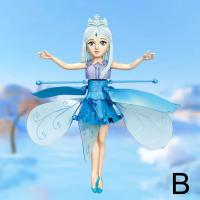 Muñeca Voladora Divertida Y Mágica Mini Dron De Princesa Fairy Control Remoto Con Rotación Y Baile Por Gestos Juguetes Luminosos Para Adolescentes - details 15
