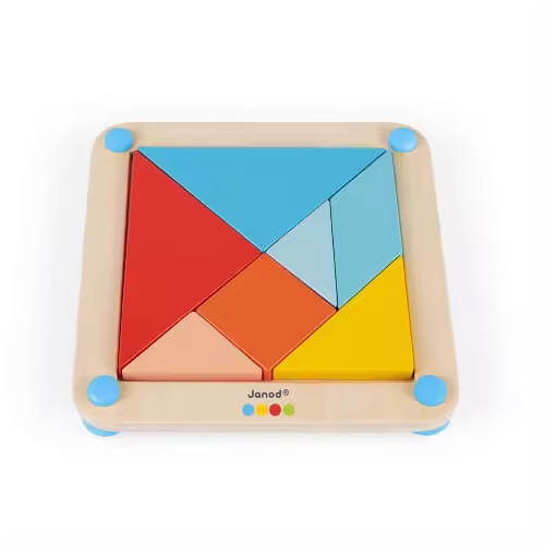 Tangram Essentiel de Madera Janod - Desarrollo de Habilidades - 1