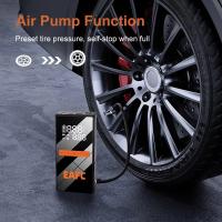 Arrancador de coche de 12V 1200A, 4 en 1, inalámbrico, inflador de neumáticos, 150PSI  compresor de aire, banco de energía, arranque de batería portátil, carga rápida - details 2